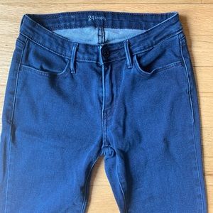 Levis Blue High Waisted Super Skinny Jeans